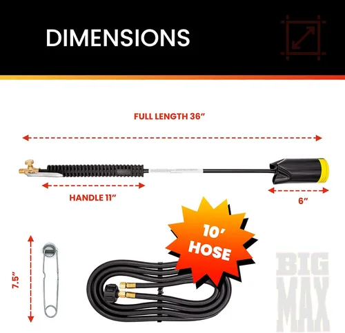 Miniatura 2 de Mechero de propano, de la marca Hot Max, 50 G