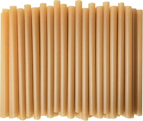 Miniatura 9 de Pajitas biodegradables para batidos envueltas individualmente de 8 pulgadas, hechas de caña de azúcar, 150 popotes desechables compostables, una