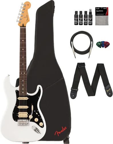 Miniatura 16 de Fender Player II Stratocaster Modificada - Paquete Electric Blue con bolsa de concierto, correa, cable, paquete de 3 púas y kit de limpieza