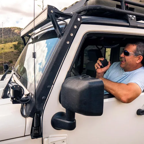 Miniatura 5 de Midland - MXTA26 MicroMobile 1.5 pulgadas de diámetro de base antena de látigo de ganancia 6DB con NMO Ideal para todoterrenos, overlanders