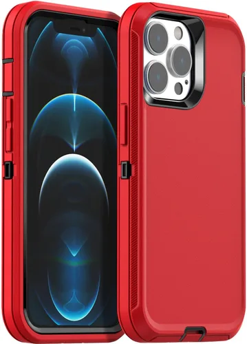 Miniatura 10 de AICase Funda para iPhone 12 Pro Max (6.7"), resistente protección contra caídas, cuerpo completo, a prueba de golpes, a prueba de polvo, protección