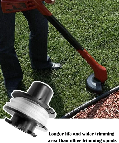 Miniatura 3 de 88185 - Línea de recortadora de hilo compatible con Toro 51241 51460 51464 51467, carrete de repuesto de 10 pies y 0.065 pulgadas, paquete de 4