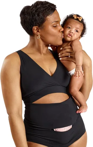 Miniatura 6 de Nyssa FourthWear Postpartum Bralette, FSAHSA Eligible, Pocketed Dual-Layer Design to Hold IceHeat Relief