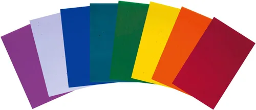 Miniatura 2 de Bullseye Rainbow - Paquete de vidrio transparente - 90 Coe