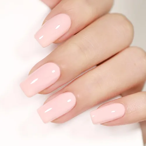 BEAUTPAL - Esmalte de uñas en gel color rosa nude, 0.5 onzas líquidas, esmalte de gel semipermanente con luz UV LED, arte de uñas, salón de
