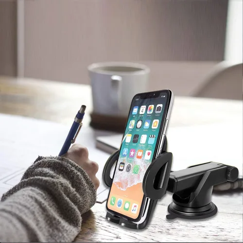 Miniatura 5 de Cellet Soporte telescópico para teléfono de coche – Soporte ajustable para tablero de instrumentos y parabrisas para teléfonos inteligentes