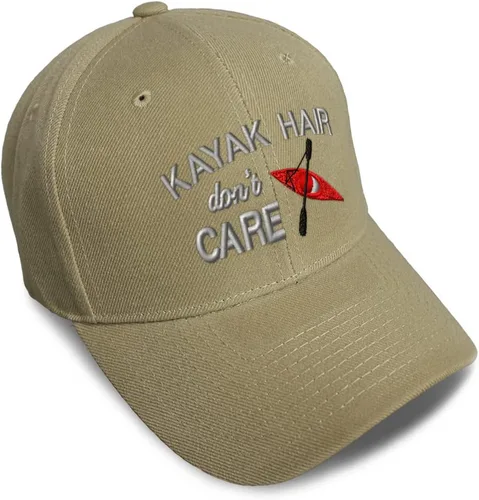 Gorra de béisbol Kayak Hair Don't Care Love Canoa Haircut Dad Sombreros para hombres y mujeres
