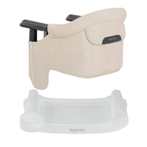 Miniatura 24 de Inglesina Silla de mesa rápida, color negro + bandeja de comedor rápido, silla alta portátil para bebés, para bebés y niños pequeños de hasta 37