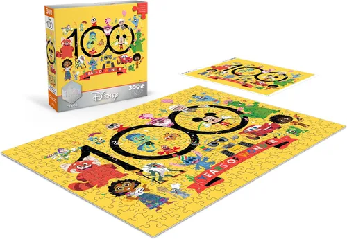 Miniatura 4 de Ceaco - 100 aniversario de Disney - 100 años de maravilla - Rompecabezas de 300 piezas de gran