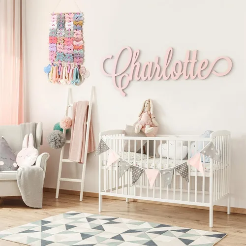 Miniatura 6 de OAOLEER Organizador de lazo para el pelo para niñas, pinzas para el pelo, diadema, organizador de almacenamiento para colgar en la pared, decoración