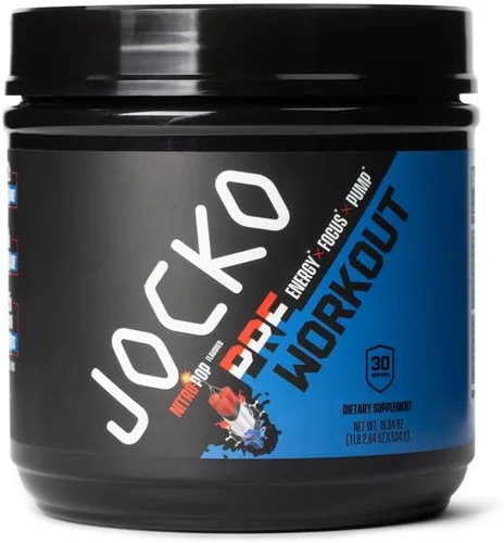 Miniatura 5 de Jocko Fuel Paquete de gimnasio - Creatina + Nitro Pop Polvo de preentrenamiento (paquete de 2) Suministro para 30 días