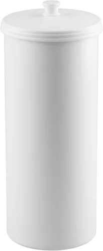 Miniatura 10 de iDesign Soporte Independiente para Papel Higiénico de Baño con Tapa para 3 Rollos Extra, Plata