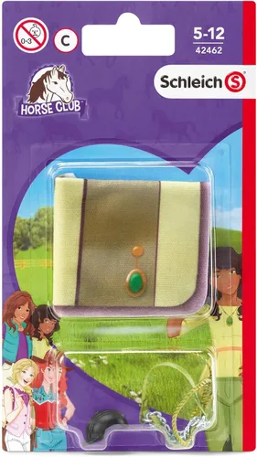 Miniatura 3 de Schleich Manta y halter Sarah & Mystery, manta de club de caballos y halter Sarah & Mystery