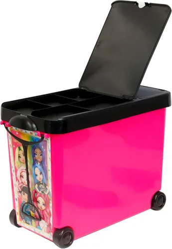 Miniatura 3 de Tara Toys MGA Rainbow - Estuche de almacenamiento y transporte para muñecas de ruedas altas, un refugio de moda para mantener las muñecas ordenadas