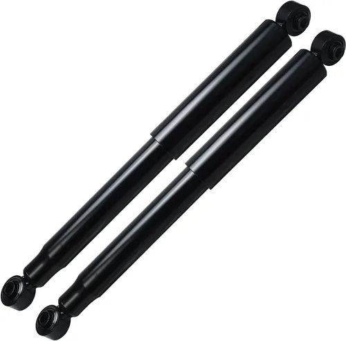 Detroit Axle - 2 amortiguadores traseros para Jeep Liberty 2002-2012 Dodge Nitro 2007-2011, conjunto de amortiguadores traseros 2008 2009 2010 Juego