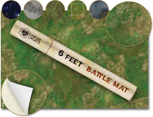 Miniatura 12 de Wargaming - Alfombrilla de batalla, 48 x 72 pulgadas, terreno para Warhammer 40K, Dungeons and Dragons, RPG de mesa, miniaturas