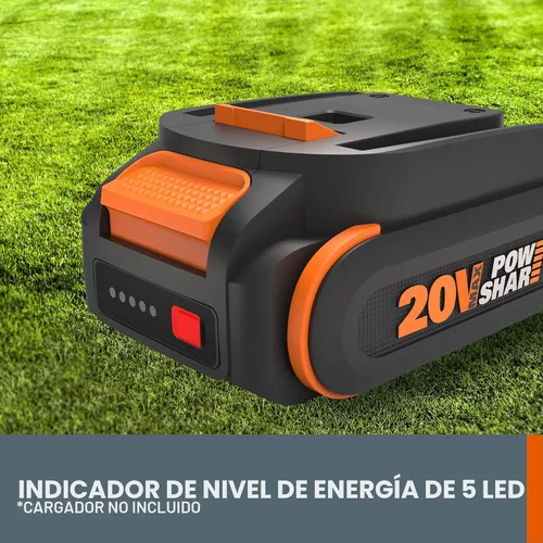 Miniatura 6 de Batería WORX de 20 V PowerShare de iones de litio de 2.0 Ah, 1 pieza, WA3669