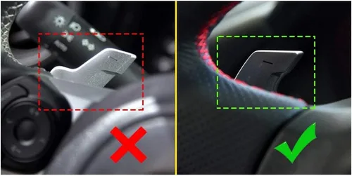 Miniatura 5 de SANRILY Aleación De Aluminio Volante De Cambio De Paleta De Cambio Extensión Para Subaru Subaru XV/Forester Outback Legacy Impreza BRZ Toyota 86 Kit