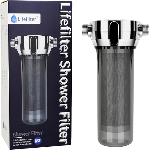 Miniatura 9 de Lifefilter Filtro de cabezal de ducha de carbono, filtro de ducha de carbono 2.0 que elimina el cloro, los metales pesados y otras impurezas