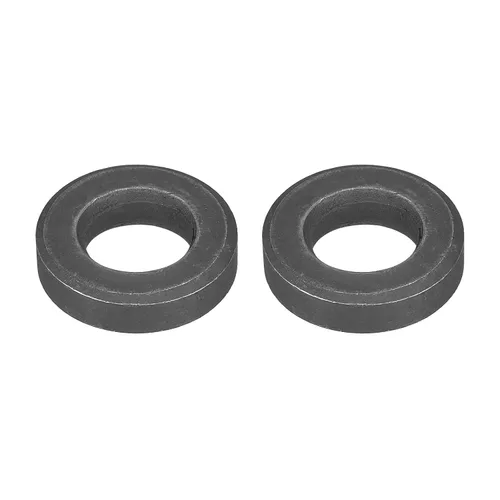 Miniatura 13 de Uxcell Arandela plana de acero al carbono para pernos M8, 10 piezas M8 x 16 x 1.5mm, aleación de acero negro oxidado de grado 8.8, sujetadores