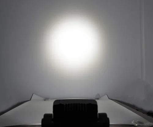 Miniatura 3 de Lightronic Foco LED para todo terreno, control remoto inalámbrico, 6000 K blanco frío de largo alcance para camiones y barcos, resistente a