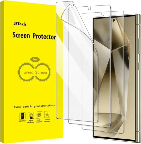 Miniatura 11 de JETech Protector de pantalla para Samsung Galaxy S8, película TPU Ultra HD, compatible con fundas, paquete de 2