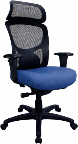 Miniatura 4 de Tempur-Pedic TP6450 Silla de escritorio de oficina de malla, silla ergonómica de respaldo alto para computadora con brazos ajustables, soporte