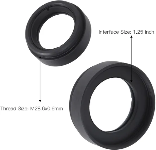 Miniatura 7 de Filtro de densidad neutra del telescopio, lacre del filtro del ND del telescopio para el ocular del telescopio astronómico (52%ND2)
