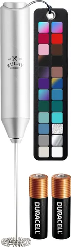 Miniatura 71 de Zulay Kitchen - Batidor eléctrico de mano para café, lattes, capuchinos, matcha y chocolate caliente, mezclador portátil para bebidas, accesorio