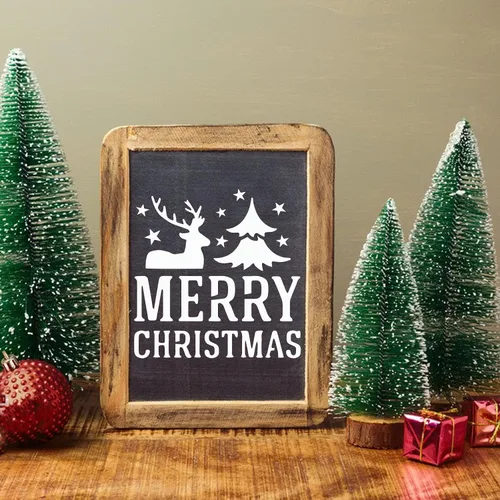 Miniatura 7 de YEAJON 25 plantillas pequeñas de Navidad de 3 x 3 pulgadas para pintar en madera, tela, papel, ventanas, tarjetas, adornos de bricolaje, plantillas