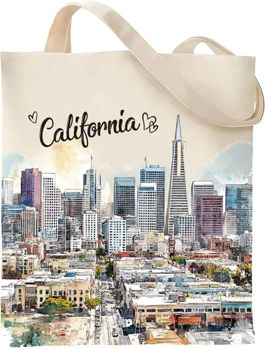 Miniatura 15 de Bolsa de Lona VeloKomo para Regalo - Divertidas Bolsas de Tela Reutilizables Vintage para Mujeres Amantes de las Compras y la Lectura