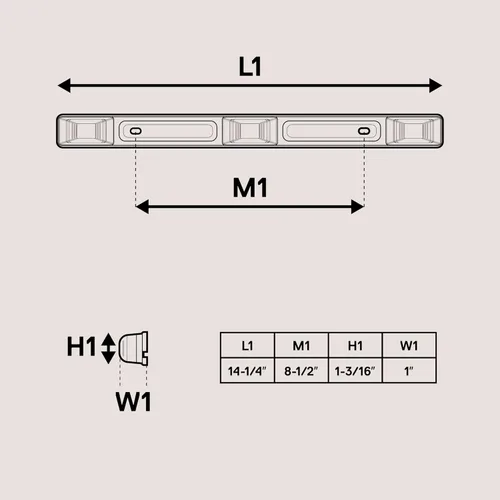 Miniatura 7 de TRUE MODS - Barra de luz roja de 15 pulgadas, 9 LED, 3 luces LED [DOT FMVSS 108] [SAE P2] [IP67 sumergible] Identificación de 12 V, tira de luz