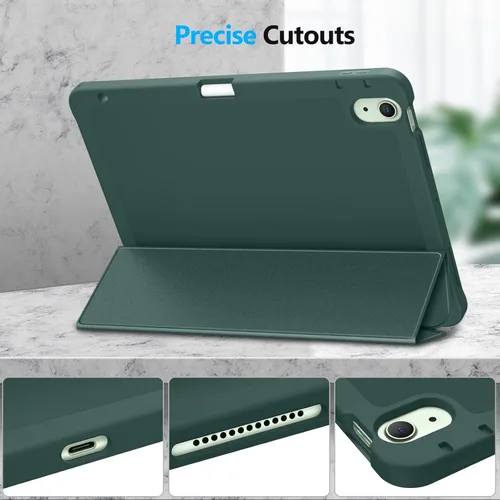 Miniatura 7 de Fintie SlimShell - Funda para iPad Air de 11 pulgadas, M3 (2025) / M2 (2024), iPad Air de 5ª (2022) / 4ª generación (2020) de 10.9 pulgadas, Verde