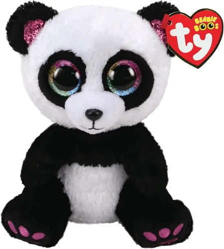 Ty UK Ltd 2005072 Paris Panda W/Horn - Gorro Boos de peluche multicolor, 5.9 in