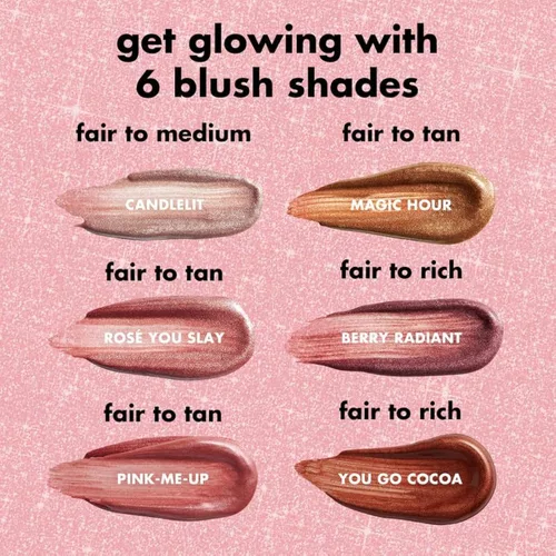 Miniatura 6 de e.l.f. Halo Glow Varita de Belleza para Rubor, Varita de Rubor Líquido para Mejillas Radiantes y Sonrojadas, Infundida con Escualano, Vegana y Libre
