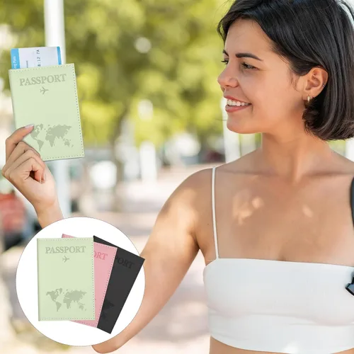 Miniatura 7 de Funda para pasaporte, funda para pasaporte, funda para pasaporte, protector de pasaporte, artículos esenciales para mujeres y hombres, accesorios