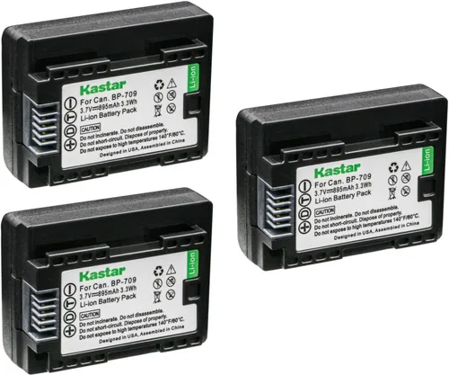 Miniatura 5 de Kastar BP-709 - Batería de repuesto para Canon VIXIA HF R60 HFR60, VIXIA HF R62 HFR62, VIXIA HF R70 HFR70, VIXIA HF R72 HFR72, VIXIA HF R80 HFR80