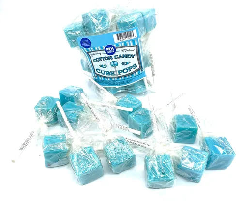 Miniatura 16 de PKM Candies - Paquete de 12 chupones cuadrados cuadrados de moda antigua: paquete de ventosas con sabor envuelto individualmente por Espeez - Party
