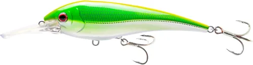 Miniatura 9 de Nomad Design DTX Minnow con sistema Autotune patentado - Acción de natación de pez cebo agonizante, BKK Diablo Caballa Rosa Caliente
