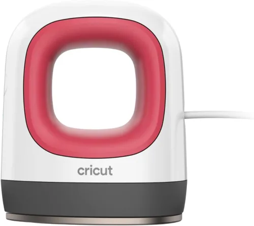 Cricut EasyPress - Mini prensa de calor para presionar objetos pequeños como zapatos, animales de peluche, sombreros y más, 3 ajustes de calor y