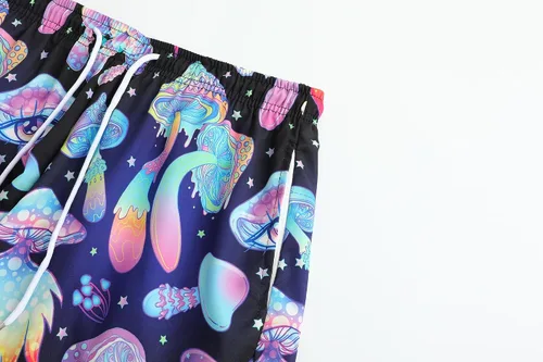 Miniatura 7 de ropa de festival para hombre, trajes de festival para hombres, trajes rave para hombres, camisa hawaiana de hongos para hombres, 01