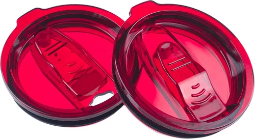Miniatura 9 de 2 tapas de repuesto para tapas de vaso de acero inoxidable de 20 onzas. Solo reemplaza las cubiertas con un diámetro superior de 3.4 pulgadas