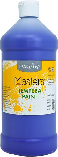Miniatura 24 de Handy Art Little Masters - Pintura al temple (16 onzas), color rojo