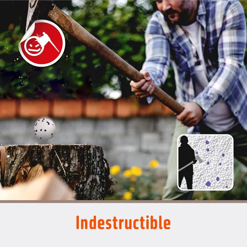 Miniatura 7 de FOFOS Pelotas para perros, juguetes para masticar, pelota de tenis para masticadores agresivos, juguetes molares de dentición, juguete acuático