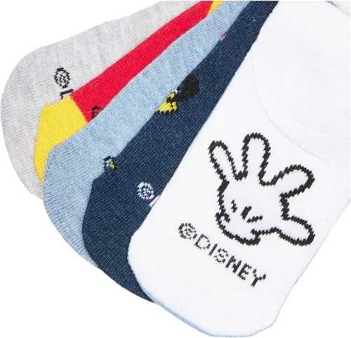 Miniatura 3 de Disney baby-boys Mickey Mouse 5 Pack Shorty Socks