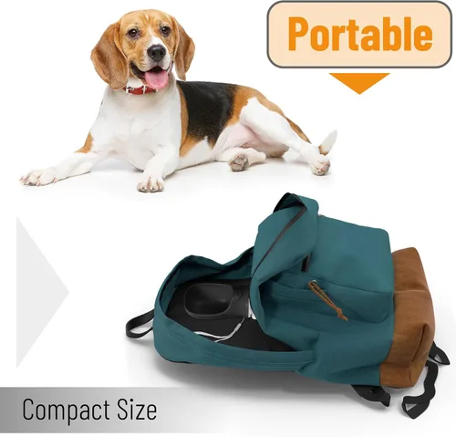Miniatura 6 de Mr. Pen - Botella de agua para perros, 19 onzas, grande, negra, dispensador portátil de botella de agua para perros, no apto para lavavajillas