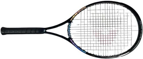 Miniatura 2 de Donnay Pro One OS 107 Octacore Unibody Strung 1 Carbon Fiber Tennis Racquet, Black, 27 Inch, 16x19 String Pattern, Advanced Level