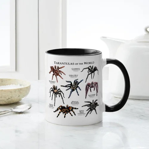 Miniatura 6 de CafePress Tarantulas Of The World Taza de café de cerámica (11 oz)