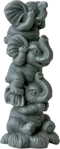 Miniatura 2 de Molde de resina animal para elefante, moldes de silicona de fundición de resina para decoración del hogar y fabricación de velas, molde en espiral