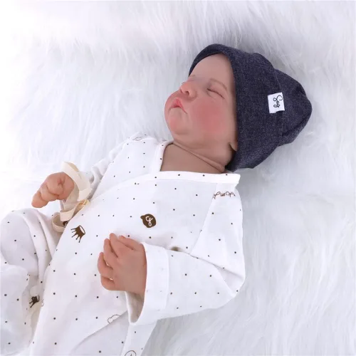 Miniatura 102 de Gorro de punto para recién nacido, para niños y niñas, con forro de satén sedoso, gorro para niños pequeños